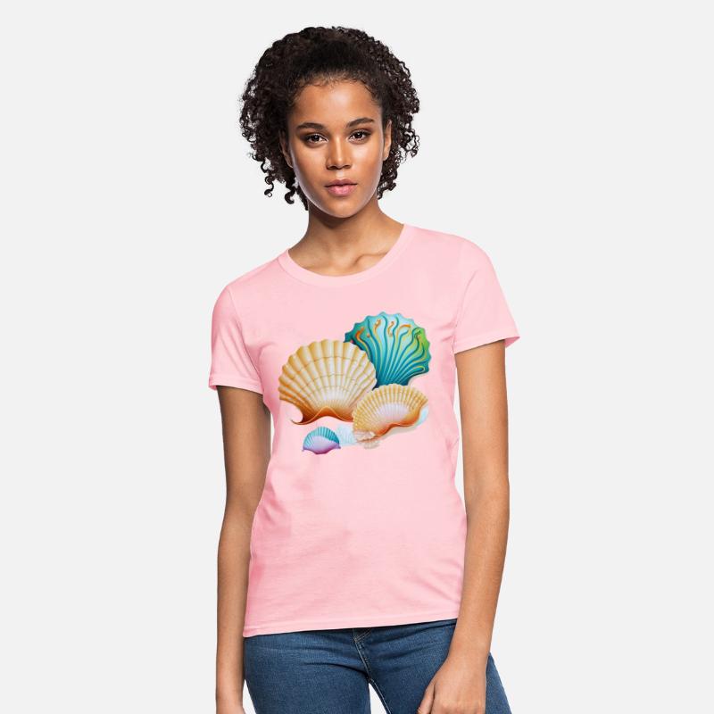 Sea Shells Watercolor Beach Coral Sand Seaside