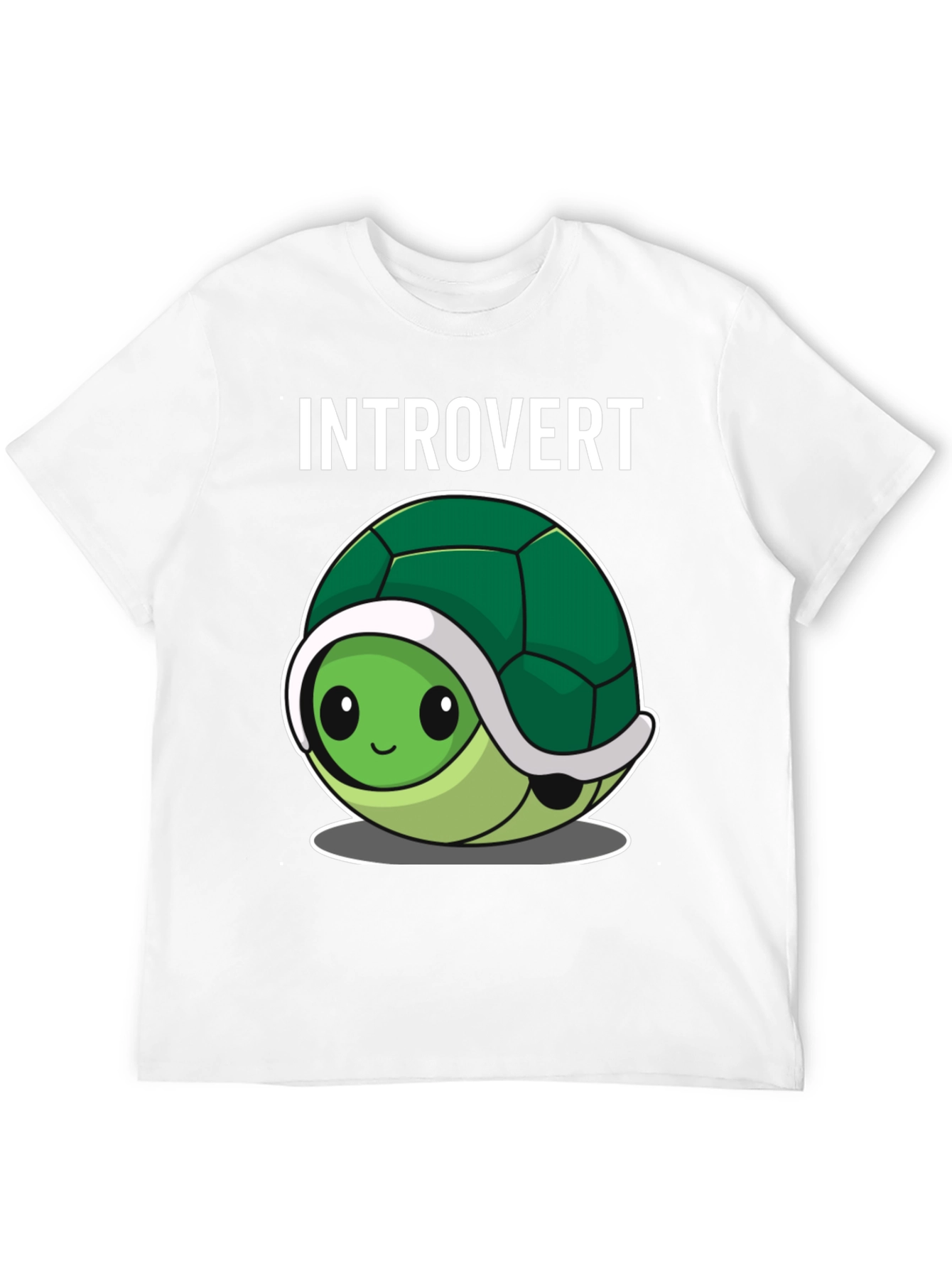 Introvert Turtle Tee - Cute & Comfy