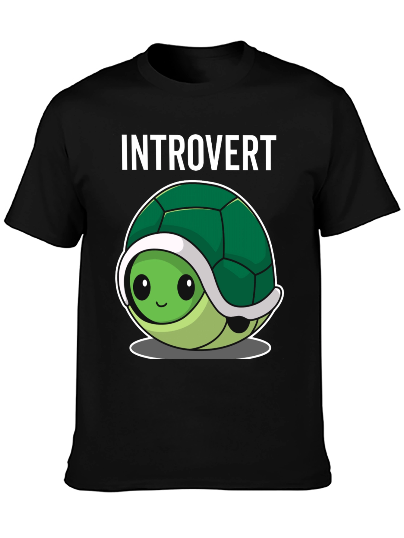 Introvert Turtle Tee - Cute & Comfy