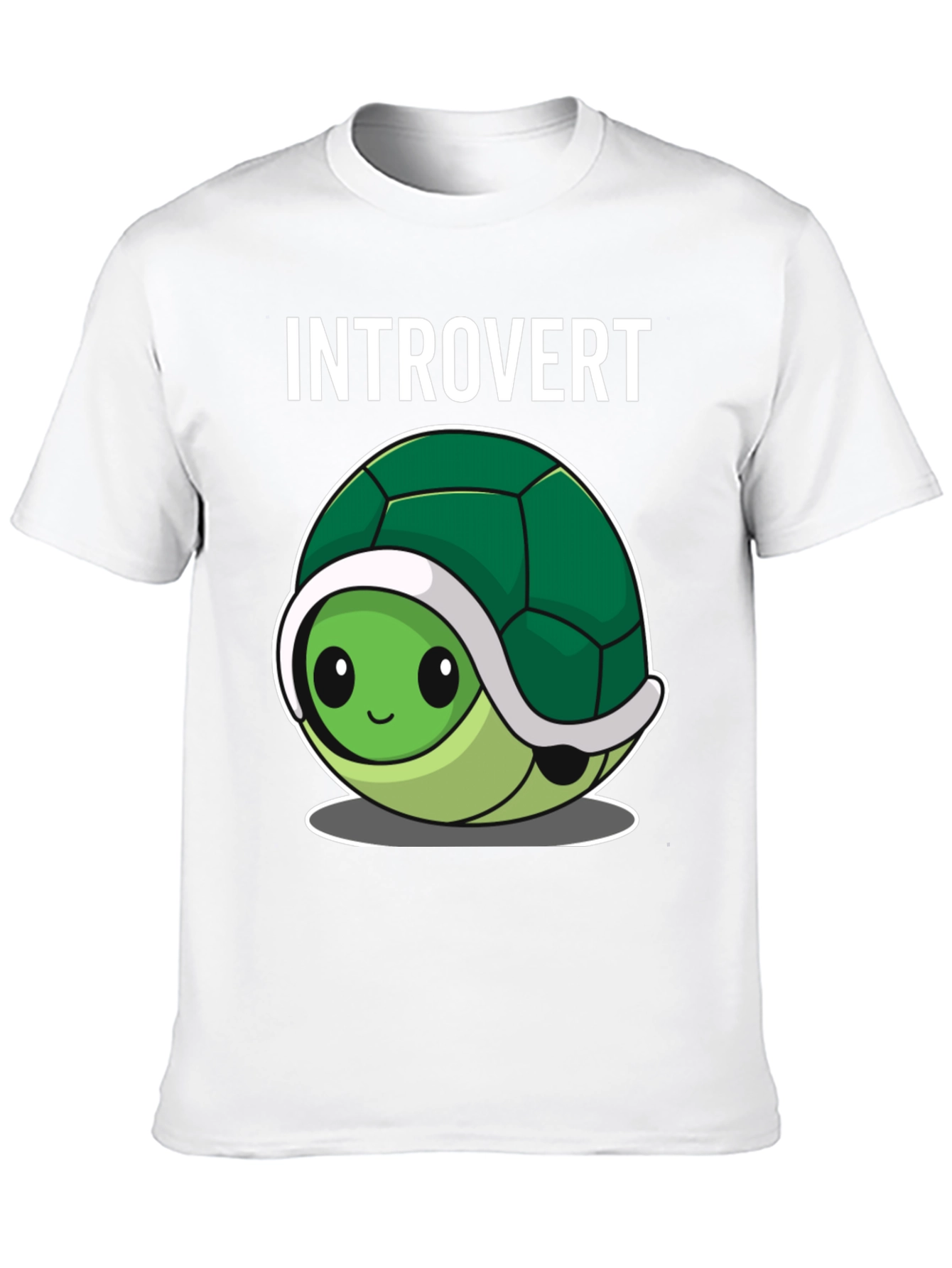 Introvert Turtle Tee - Cute & Comfy