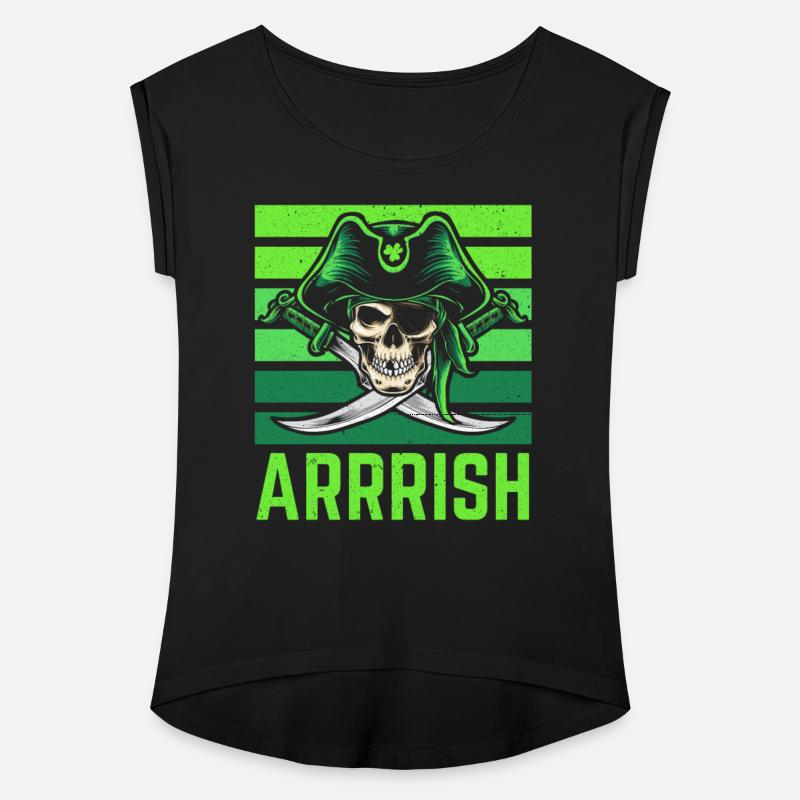 Shenanigan St. Patricks Day Irish Pirate Shamrock