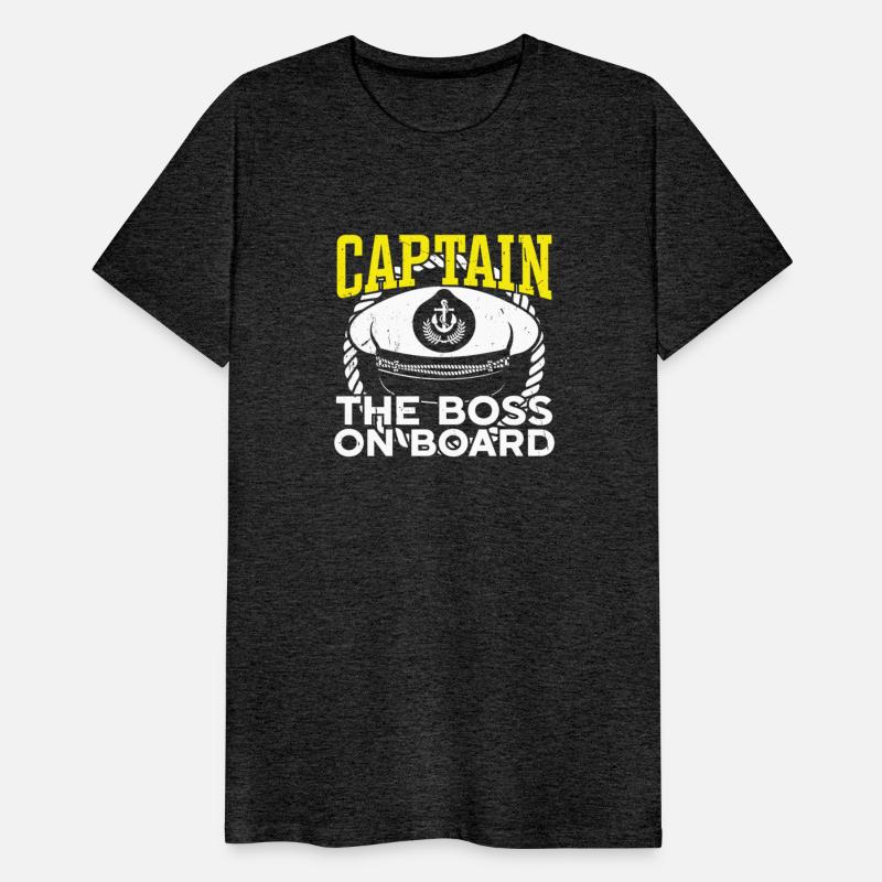 Ship captain captain the boss on board boat owner