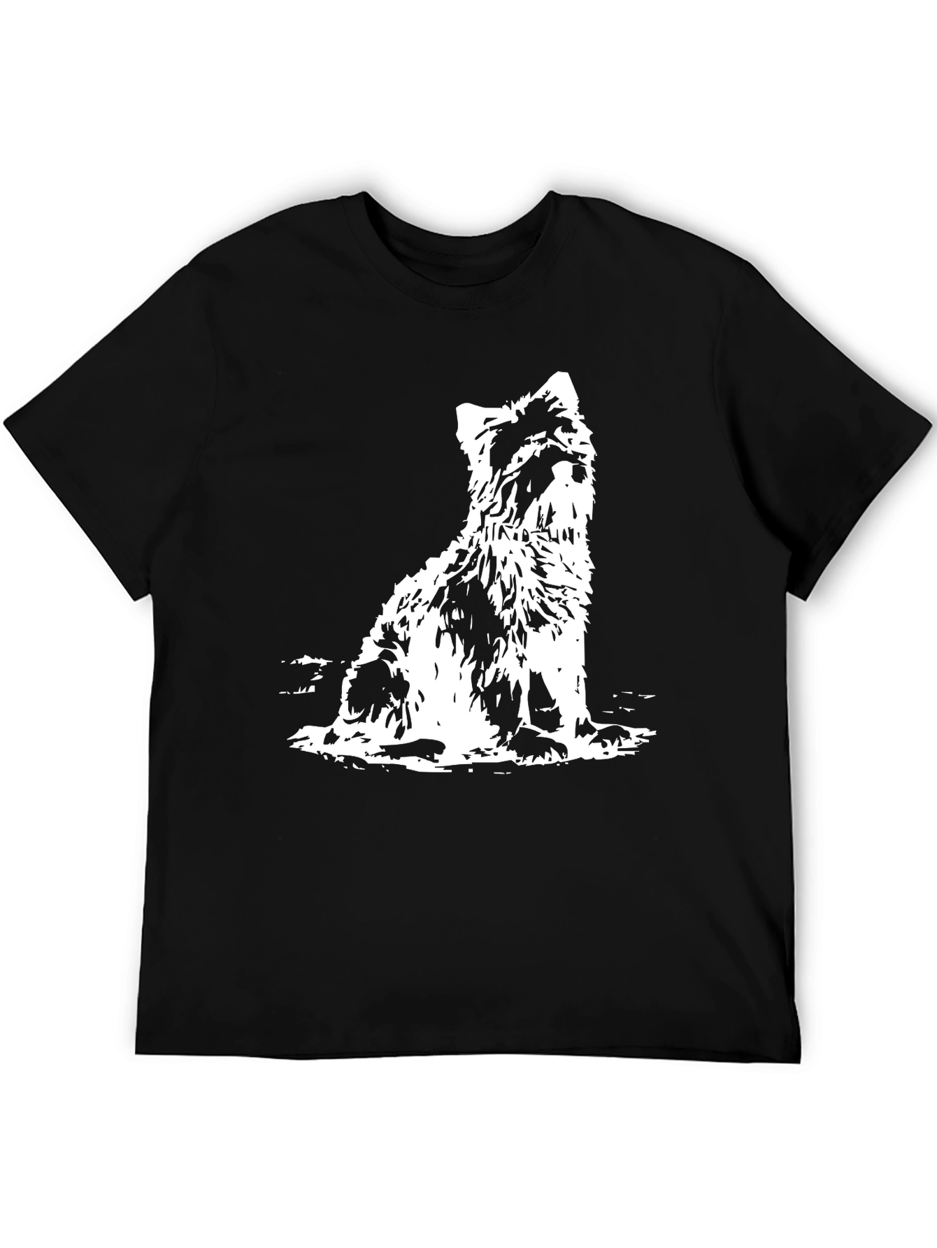Black Dog Graphic T-Shirt