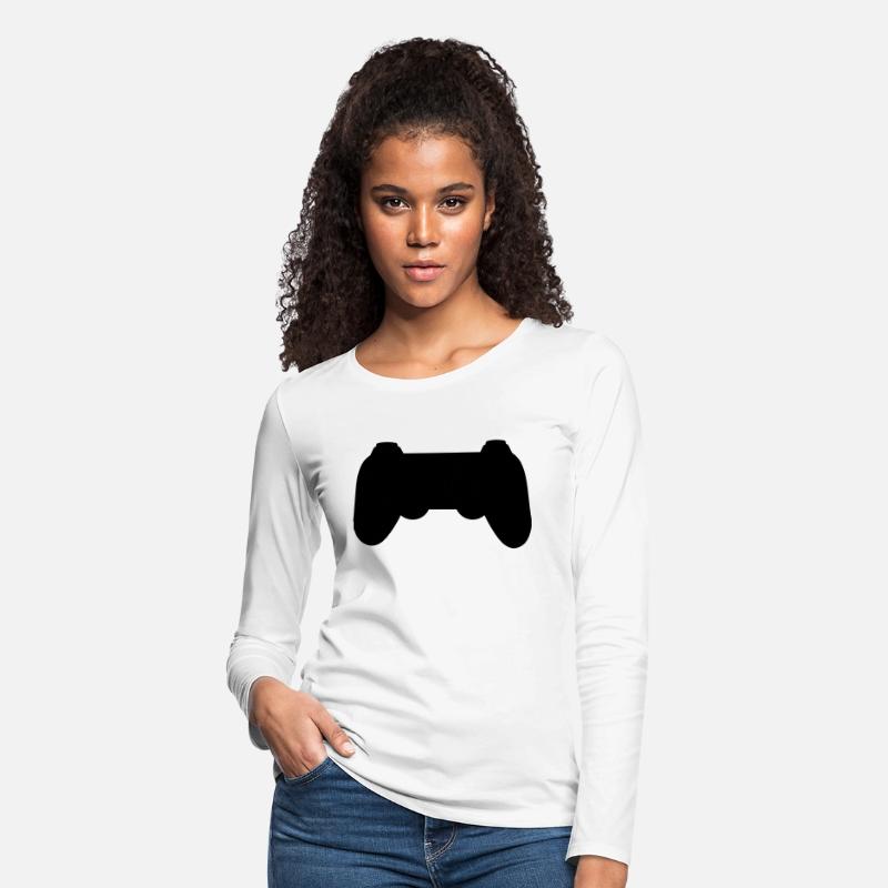 Silhouette console retro controller