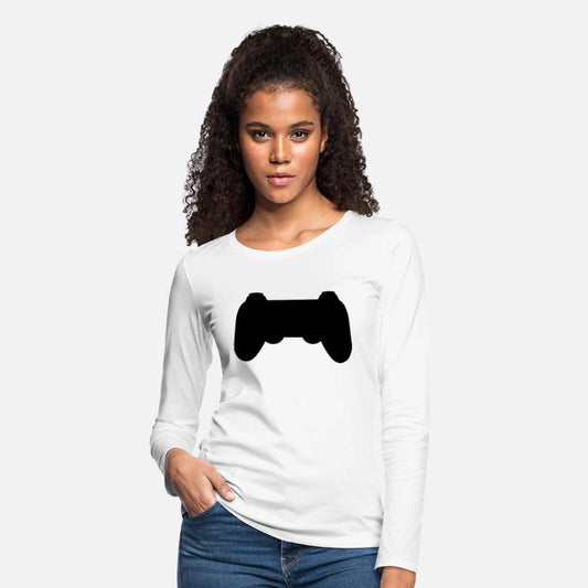 Silhouette console retro controller