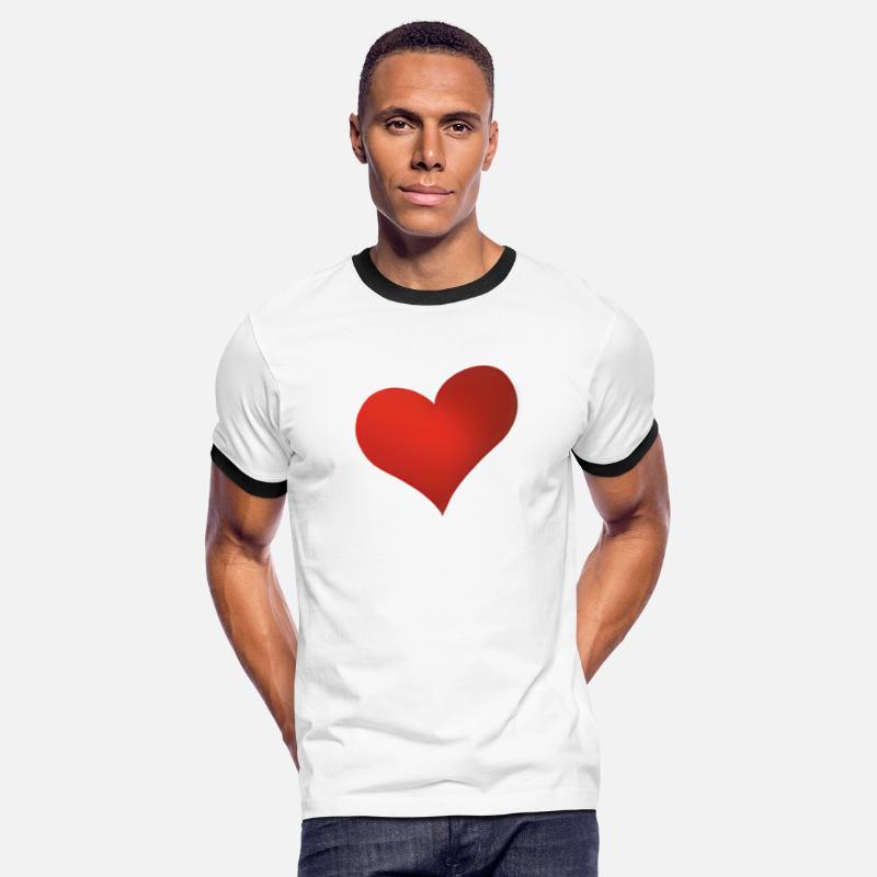 Simple Heart Outline on Chest