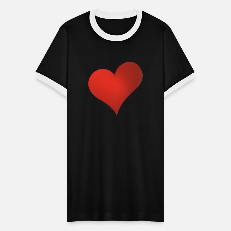 Simple Heart Outline on Chest