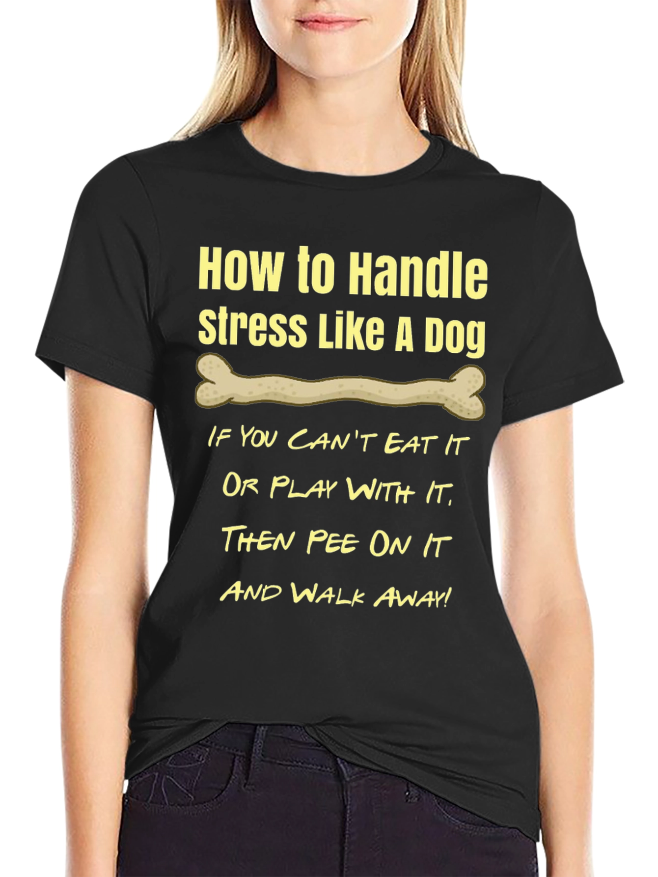 Funny Dog Stress Relief T-Shirt