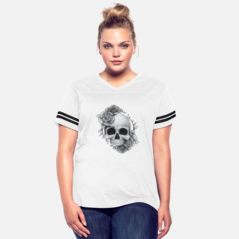 Skull and Roses Sketch