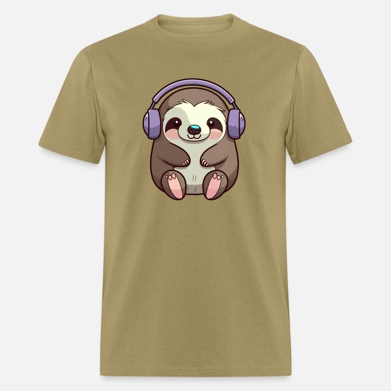 Sloth Headphones Cute Animal