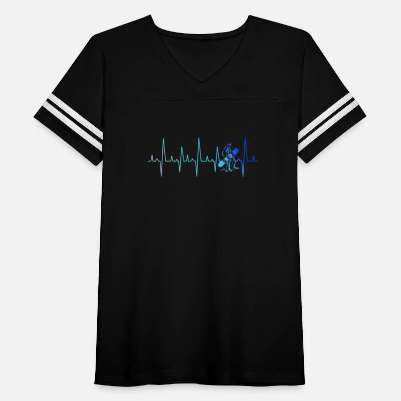 Snowboarder Heartbeat Snowboarding Heart Beat