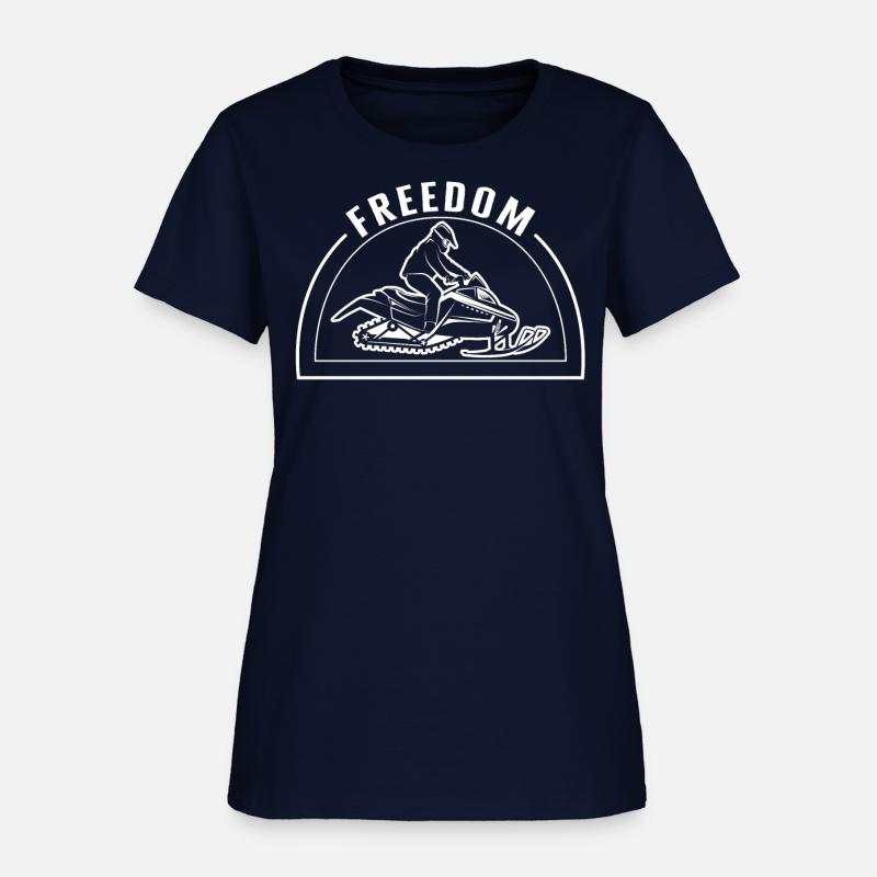 Snowmobile Shirt, Freedom Tee, Winter