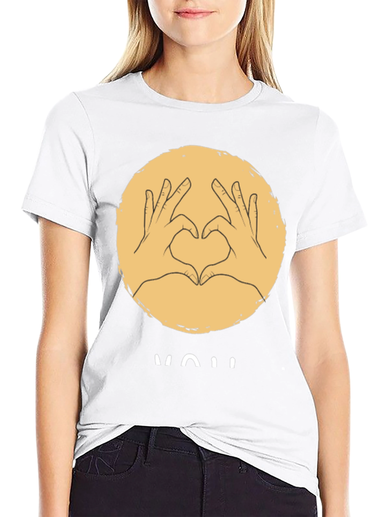 Love Hand Sign Graphic Tee