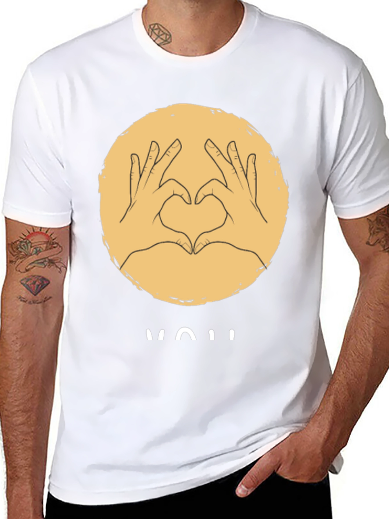 Love Hand Sign Graphic Tee