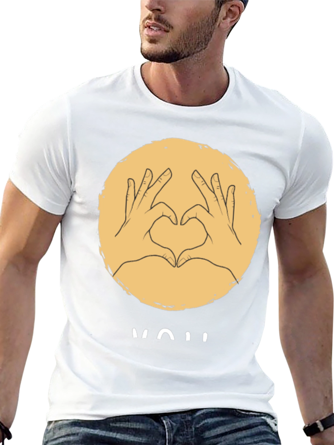 Love Hand Sign Graphic Tee