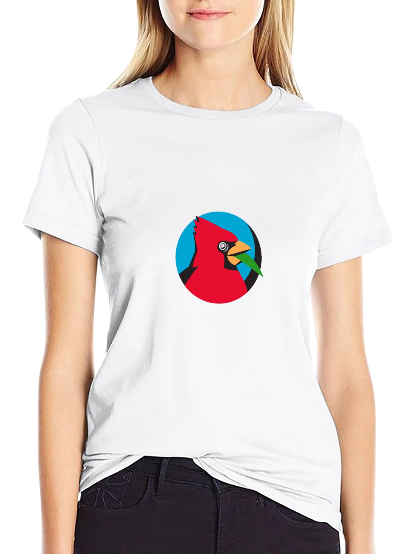 Cardinal Bird Graphic Tee - Stylish Unisex T-Shirt