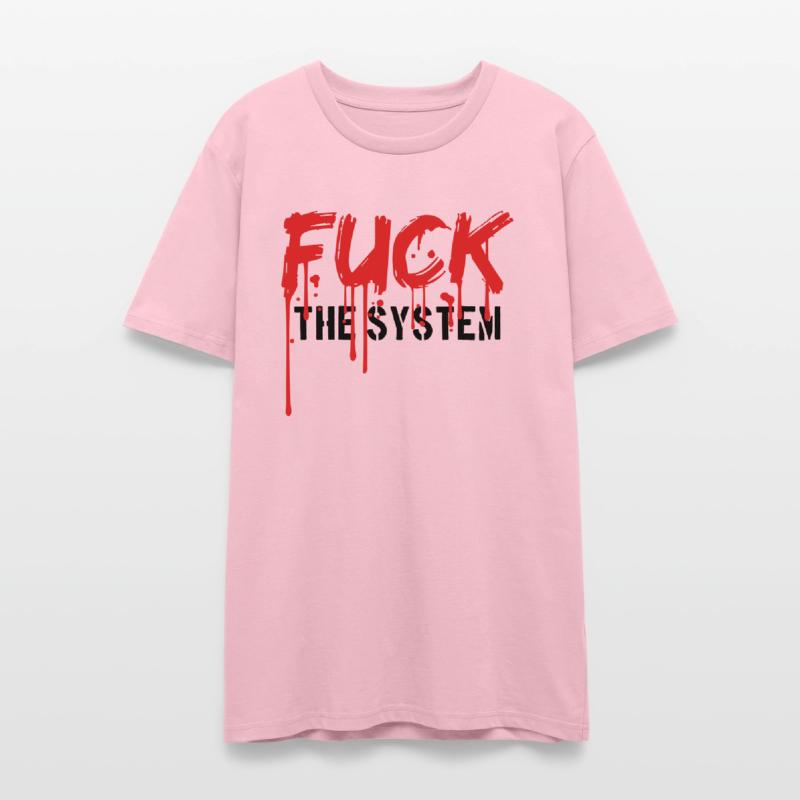 spray graffiti blood drop rebellious fuck the syst