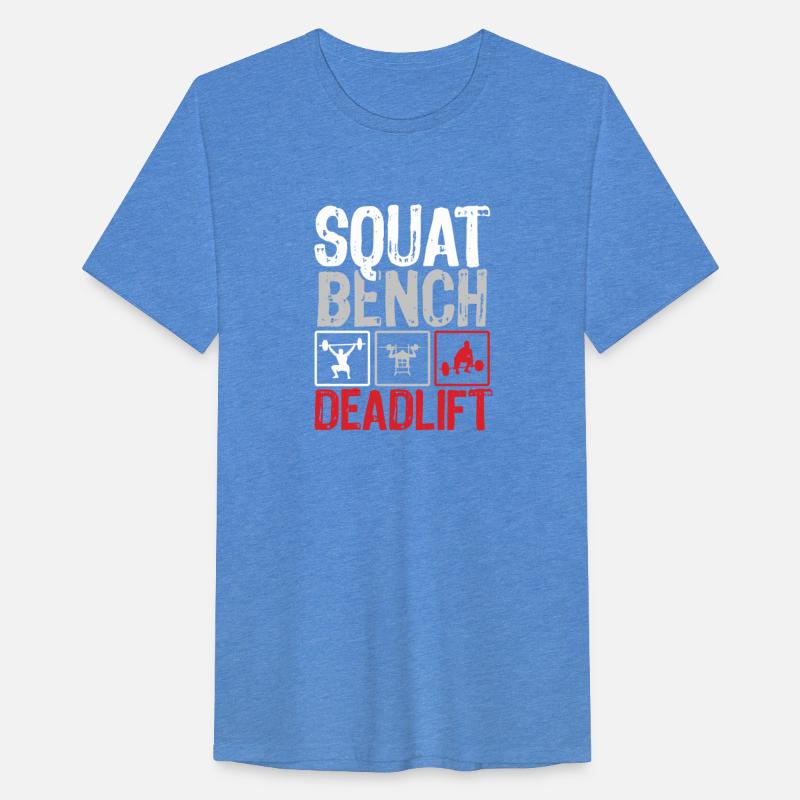 Squat Bench Deadlift Gym Weightlifting