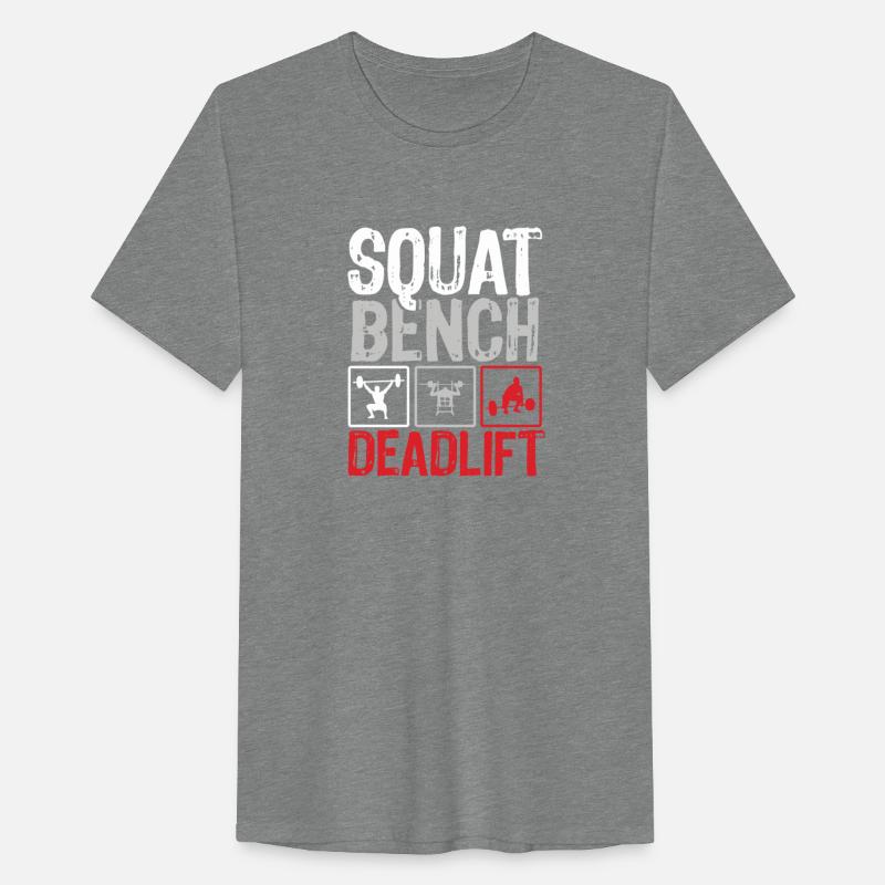 Squat Bench Deadlift Gym Weightlifting