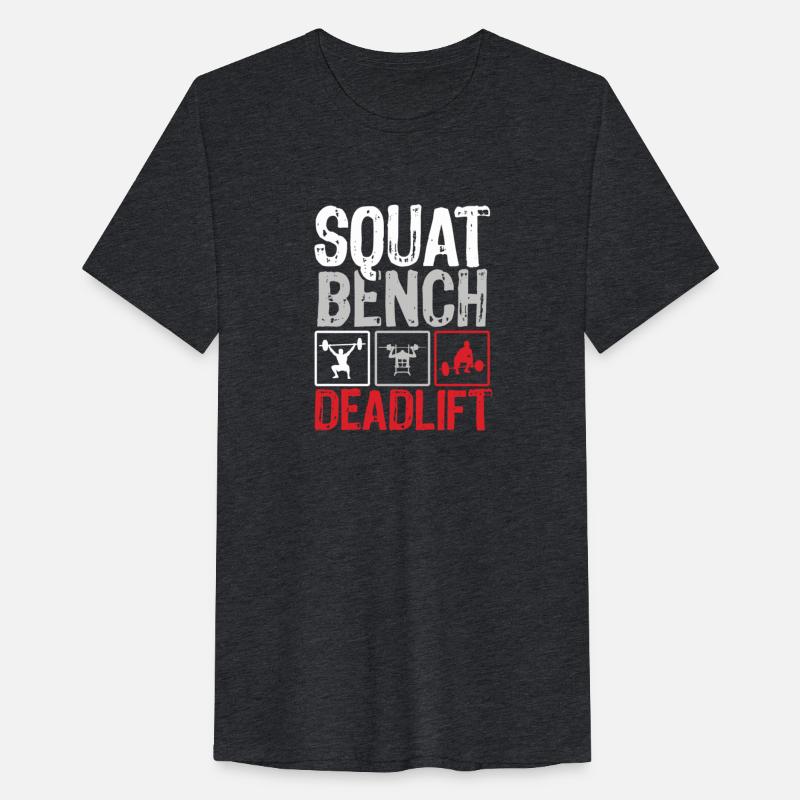 Squat Bench Deadlift Gym Weightlifting