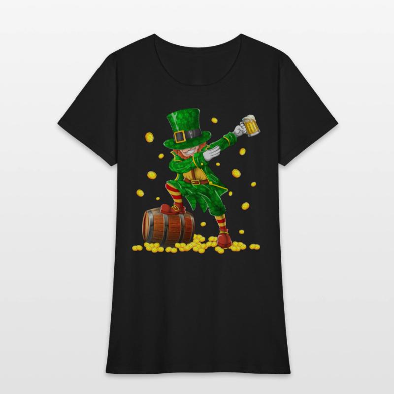 St Patricks Day Dabbing Dab Leprechaun Beer