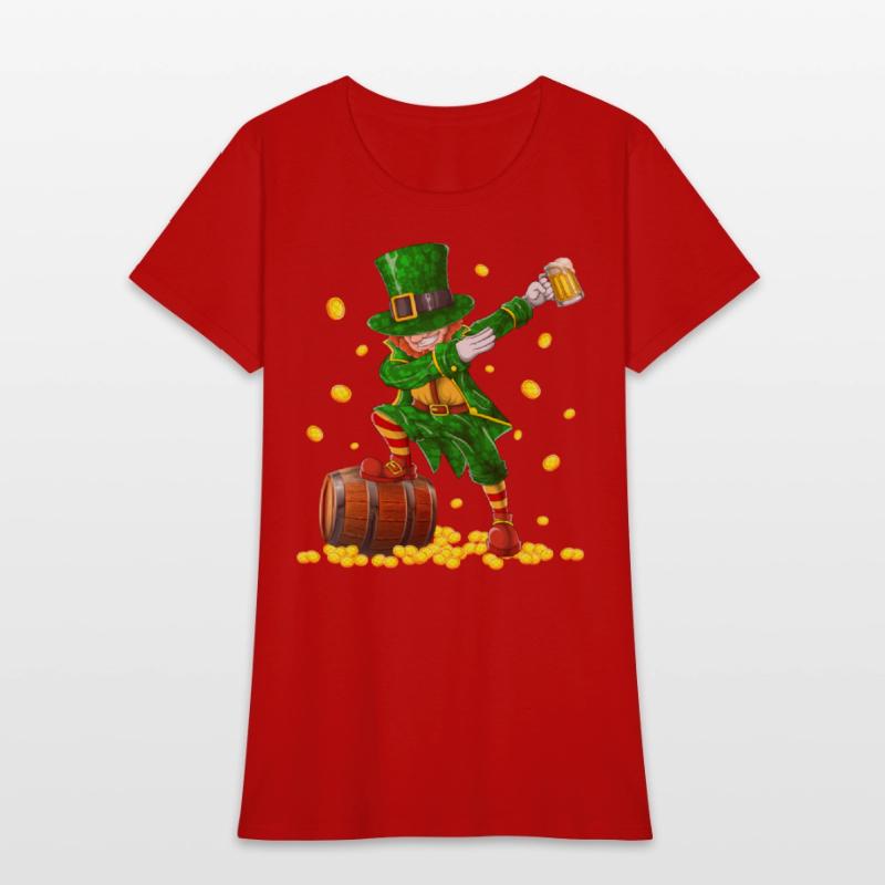 St Patricks Day Dabbing Dab Leprechaun Beer
