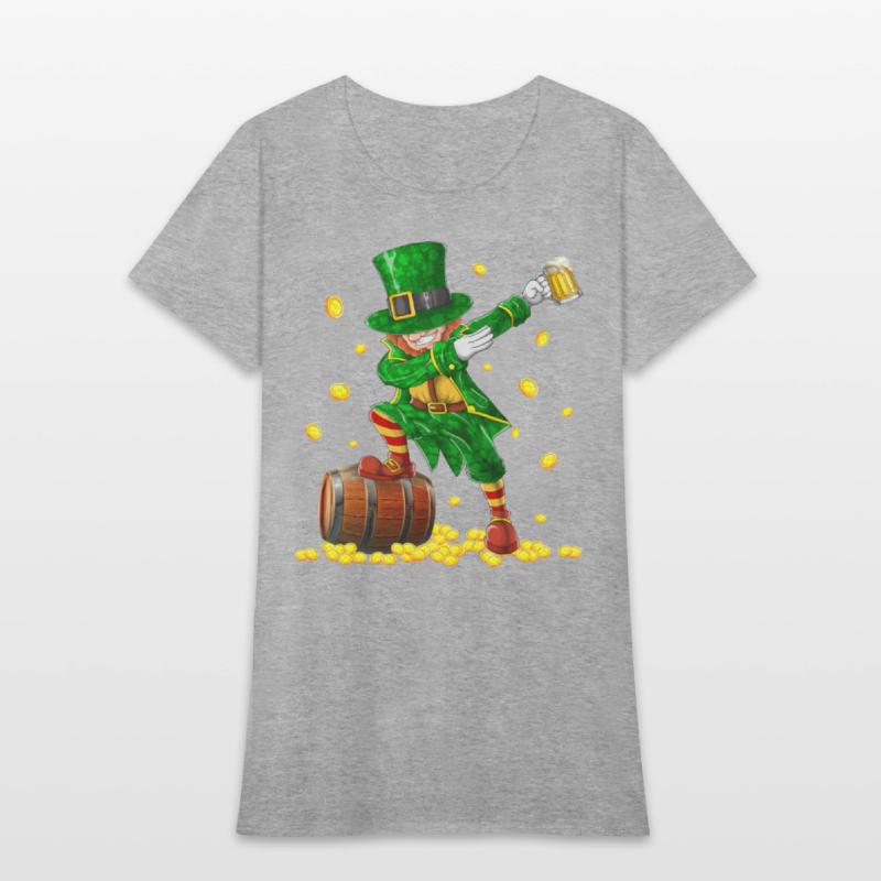 St Patricks Day Dabbing Dab Leprechaun Beer