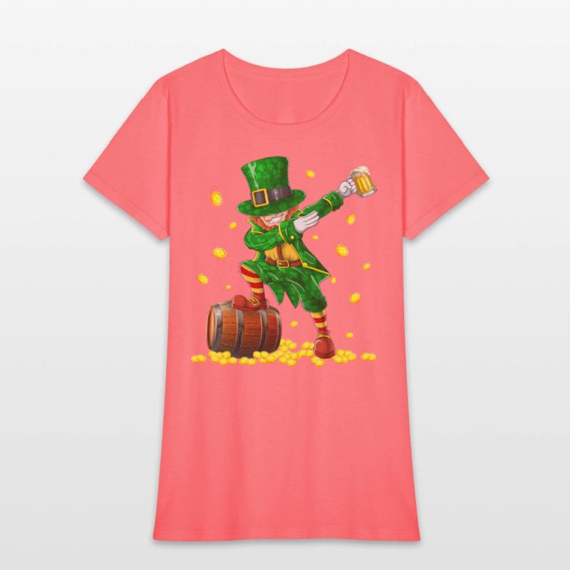 St Patricks Day Dabbing Dab Leprechaun Beer