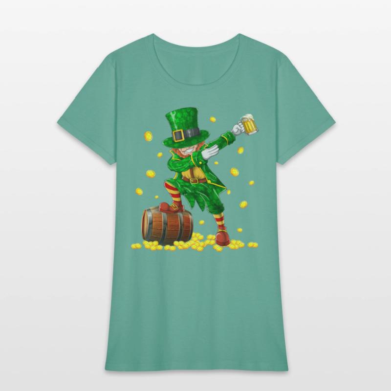 St Patricks Day Dabbing Dab Leprechaun Beer
