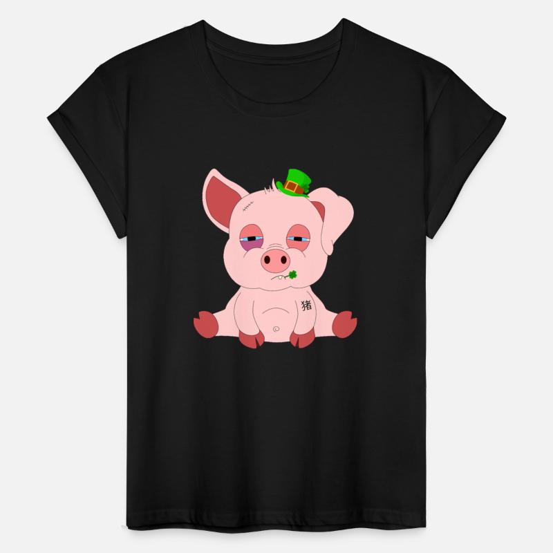 St Patricks Day Lucky Pig Shenanigan Drinking Team