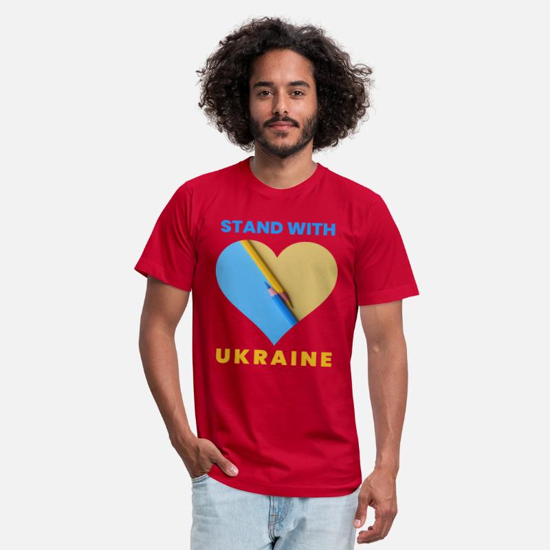 Stand With Ukraine, Ukraine Heart Flag, Ukraine