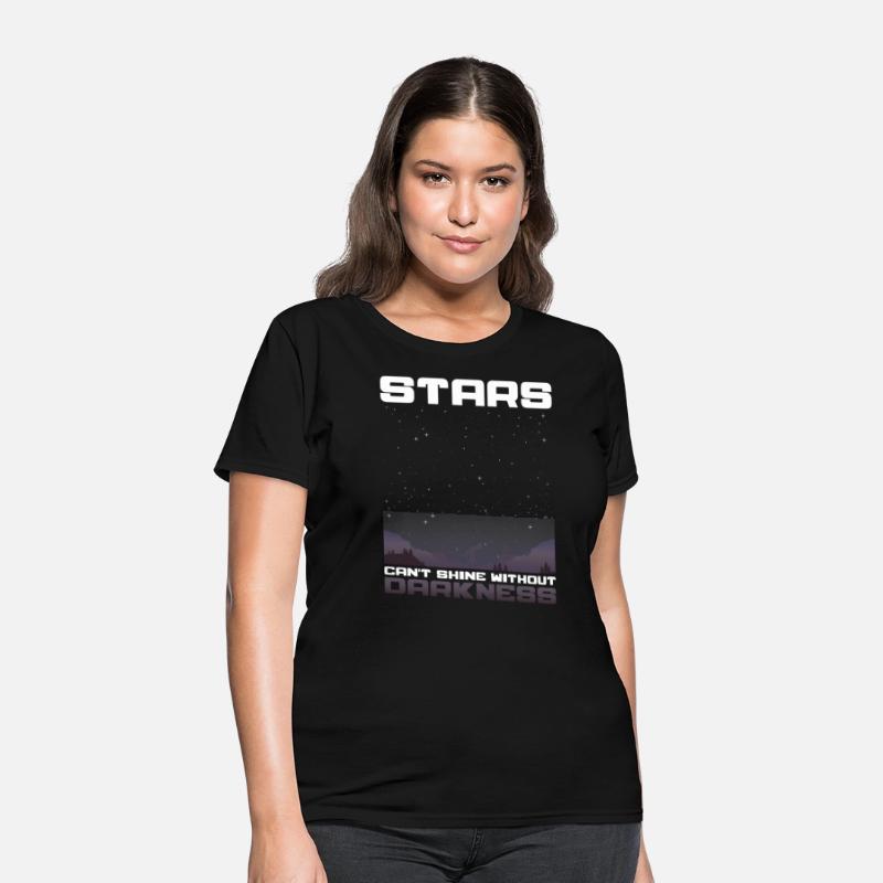 Stargazing Stars Shine With Darkness