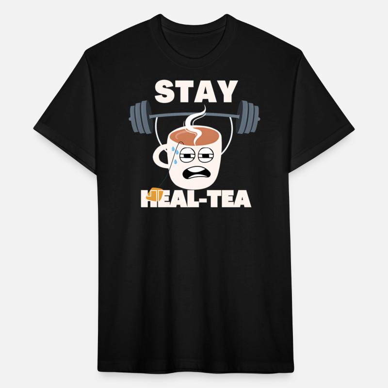 Stay heal-tea funny fitness tea lovers gift