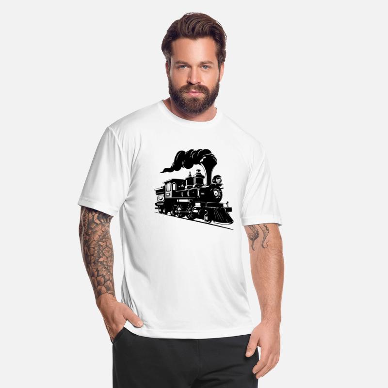 Steam Locomotive Drawing