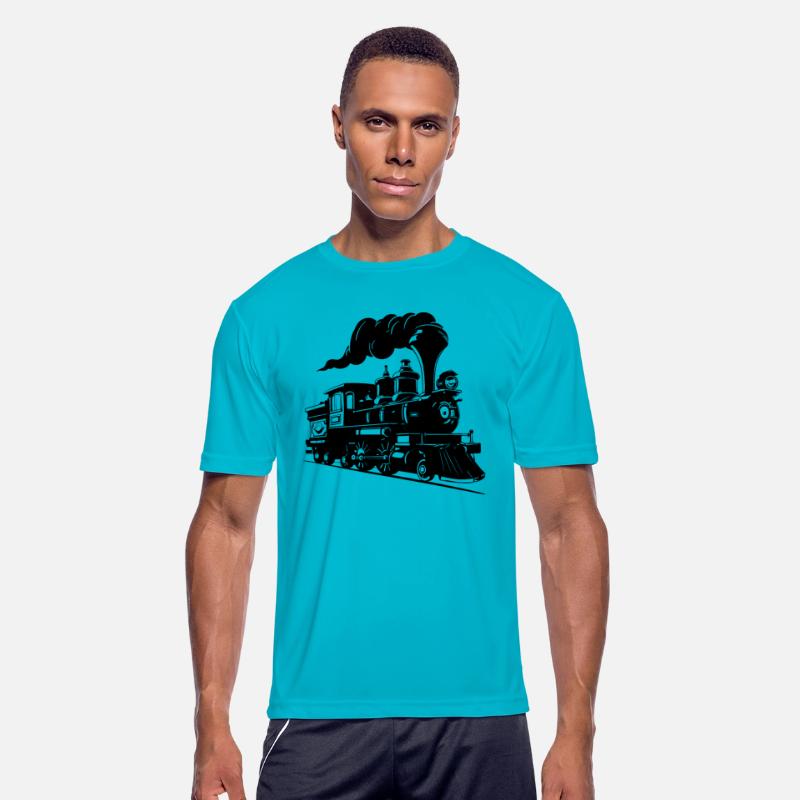 Steam Locomotive Drawing