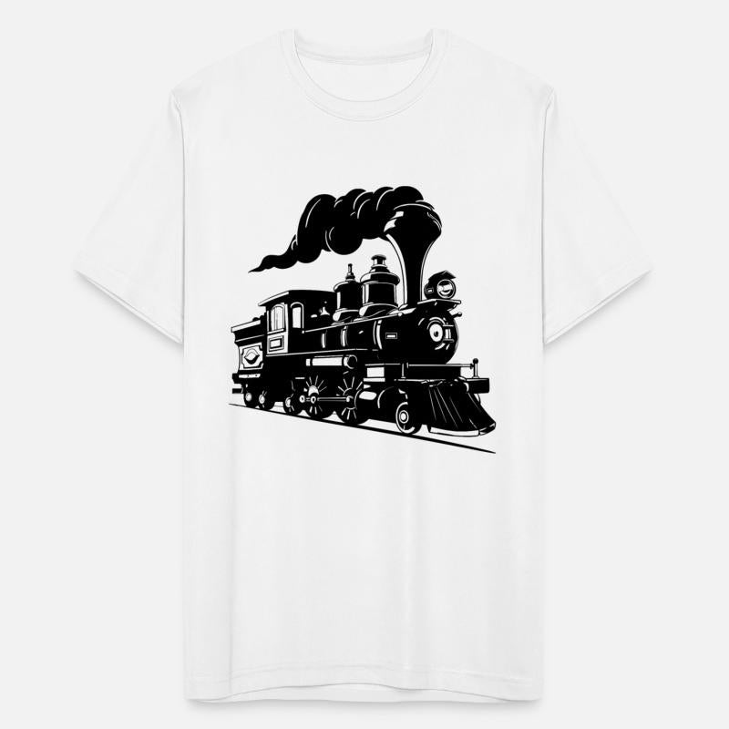 Steam Locomotive Drawing