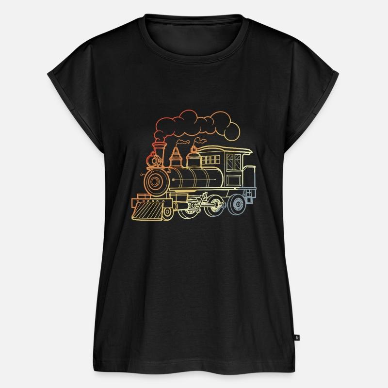 Steam Locomotive Vintage Look