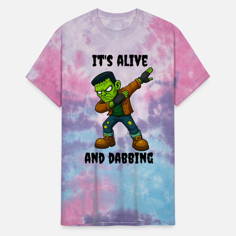 Stitched Monster is alive and dabs for Halloween