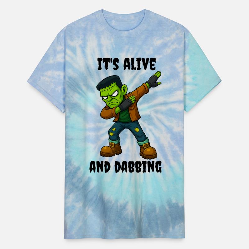 Stitched Monster is alive and dabs for Halloween