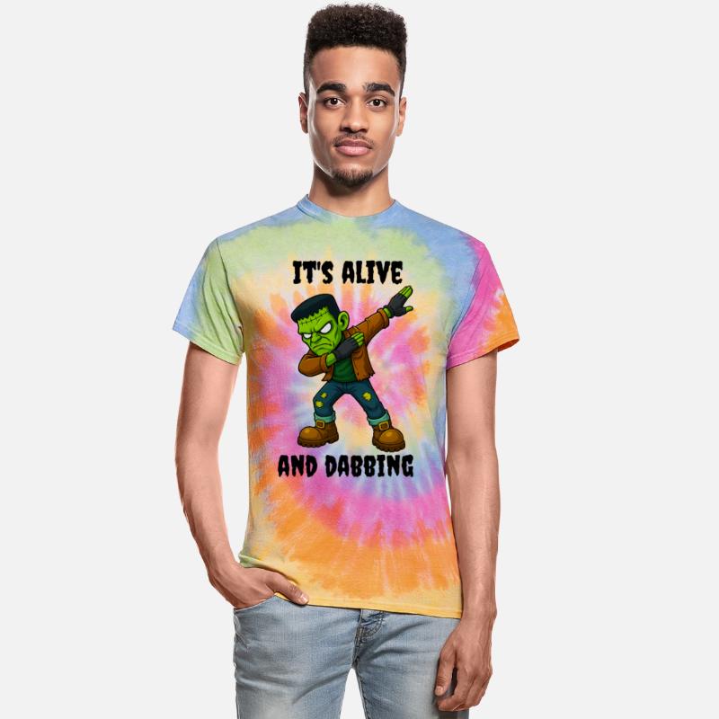 Stitched Monster is alive and dabs for Halloween