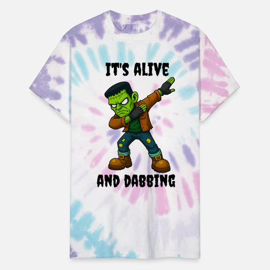 Stitched Monster is alive and dabs for Halloween