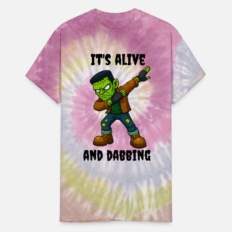 Stitched Monster is alive and dabs for Halloween