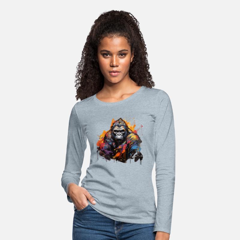 Stoic Gorilla. Quiet Power, Graffiti Style.