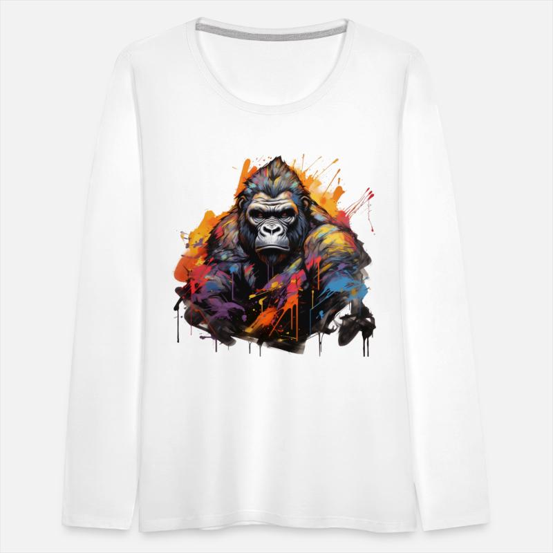 Stoic Gorilla. Quiet Power, Graffiti Style.