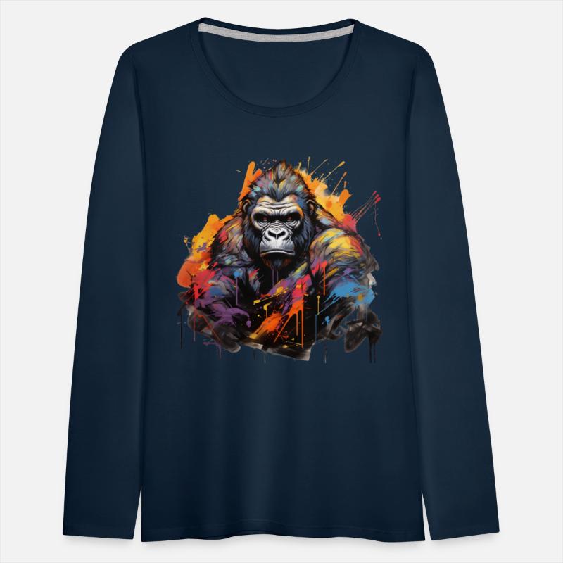 Stoic Gorilla. Quiet Power, Graffiti Style.