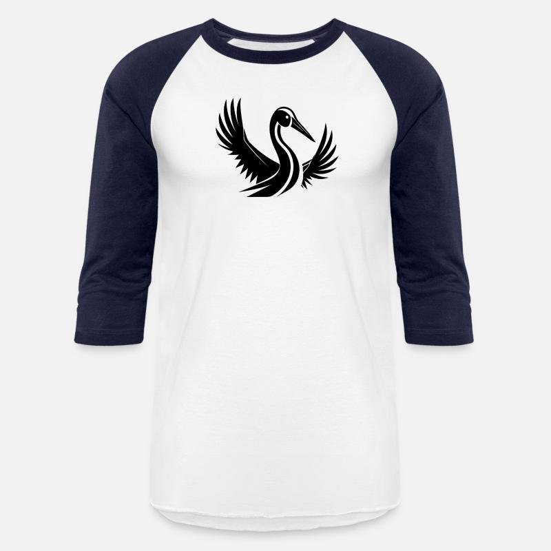 Stork Tattoo Portrait With Beautiful Wings