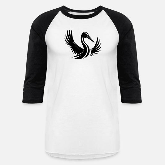 Stork Tattoo Portrait With Beautiful Wings