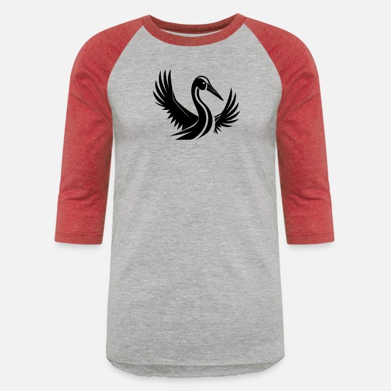 Stork Tattoo Portrait With Beautiful Wings