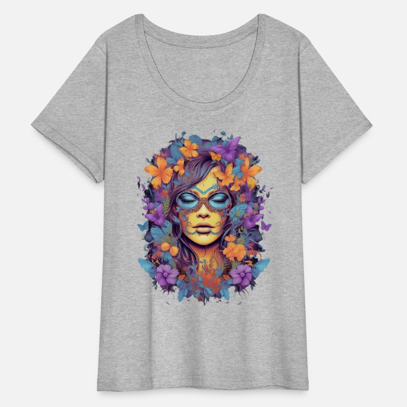 Street Art Art Beautiful Woman Butterfly