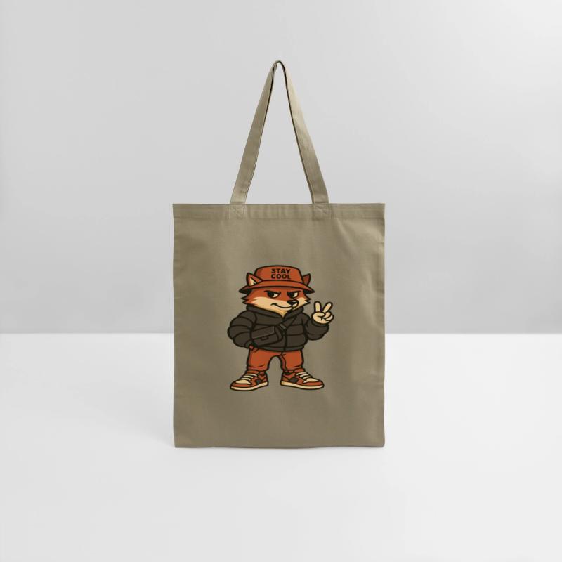 Streetwear Fox Cartoon – Urban Cool Style